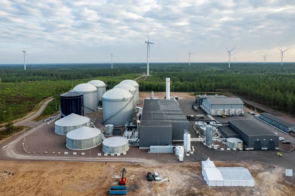 EFACEC - Central de Biogás em Monsteras - Suécia